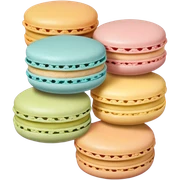 Macaron sticker