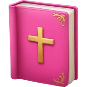 pink bible sticker