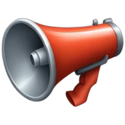 megaphone sticker
