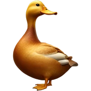 Smoking duck sticker
