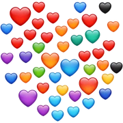❤🧡💛💚💙💜🤎🖤🤍 sticker