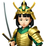 Samurai Guardian sticker