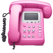 Pink phone sticker