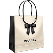 Chanel paper shopping bag sticker
