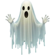 Horror ghost  sticker