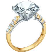 DIAMOND RING sticker