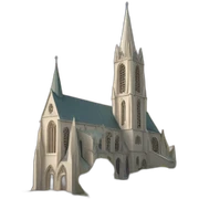 cathedral sticker