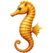 Seahorse sticker