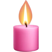 Pink Dior candle  sticker