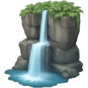 waterfall sticker