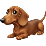 Dachshund sticker