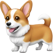 Corgi sticker