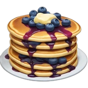 Blueberry pancakes  sticker