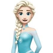 elsa  sticker