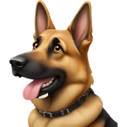 German Shepard  sticker