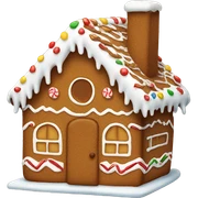 Gingerbread house sticker