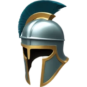 greek helmet sticker