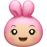 Pink Bun sticker