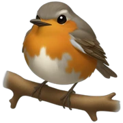Robin sticker