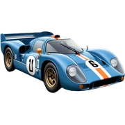 Auto of Le mans sticker