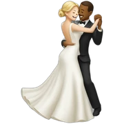 Wedding dance  sticker