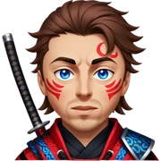 Daring Samurai sticker