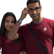 happy moment with friends sticker