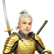 Golden Samurai sticker