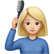 Peinarse  sticker