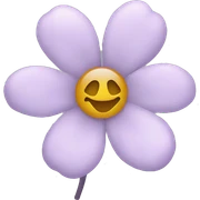 Flower sticker