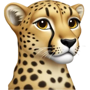 Cheetah ￼ sticker