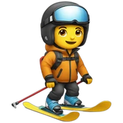 Ski sticker