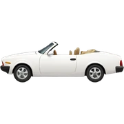 white fancy car sticker