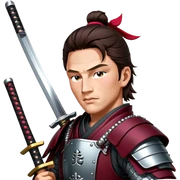 Resolute Samurai sticker