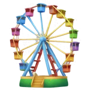 Ferris wheel sticker