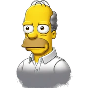 Simpsons sticker