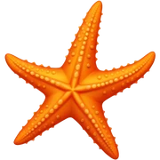 Starfish sticker