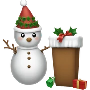 Christmas sticker