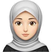Girl in hijab  sticker