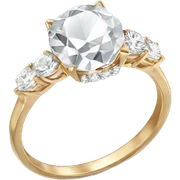 Diamond ring for me sticker