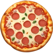 Pizza Verace with salame piccante sticker