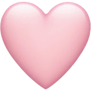 Baby pink heart sticker