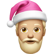 pink christmas  sticker