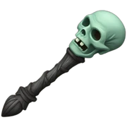 Voldemort wand sticker