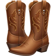 Cowgirl boots sticker