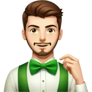 Stylish Leprechaun sticker