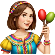 Maraca Player sticker