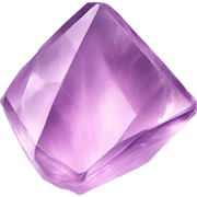 Natural kunzite crystal  sticker