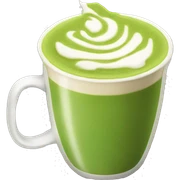 Matcha latte  sticker