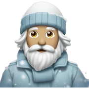Snow sticker